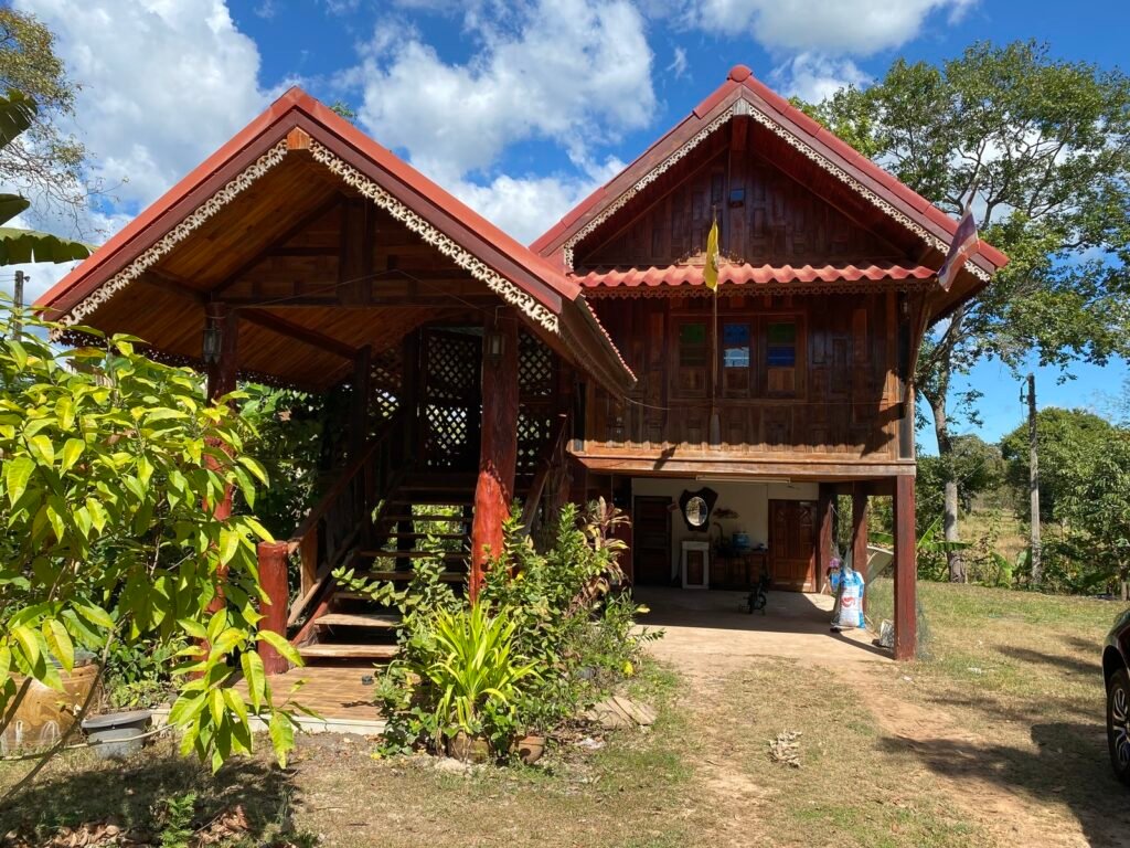 A beautiful and Authentic isan house.